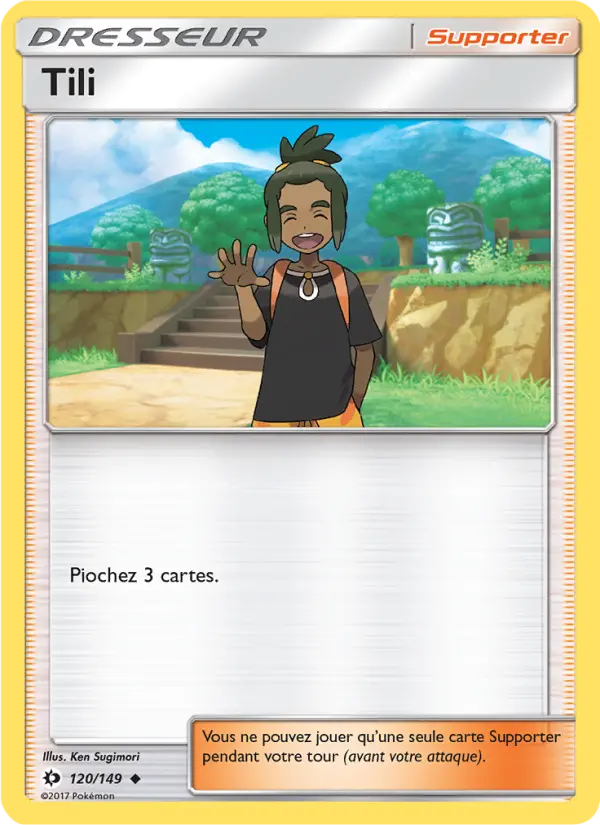 Carte Pokémon Tili #120 — Soleil et Lune