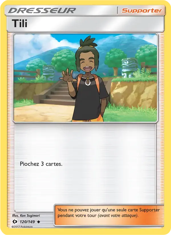 Carte Pokémon Tili #120 — Soleil et Lune