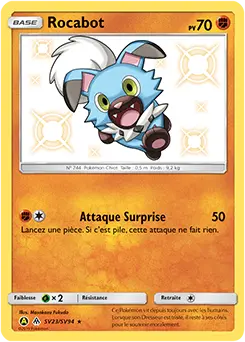 Carte Pokémon Rocabot #SV23 — Destinées Occultes