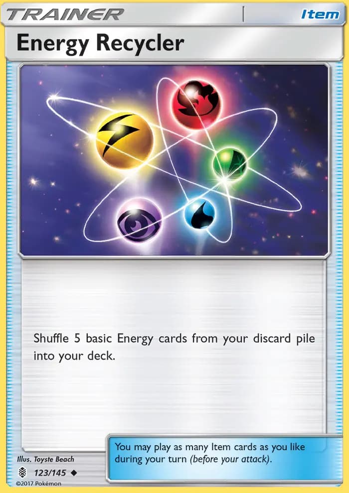 Energy Recycler #123 — Guardians Rising