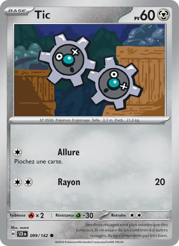 Carte Pokémon Tic #099 — Couronne Stellaire