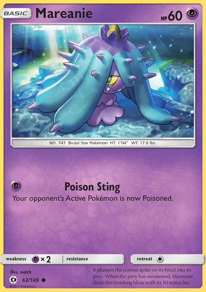 Mareanie #62 — Sun & Moon