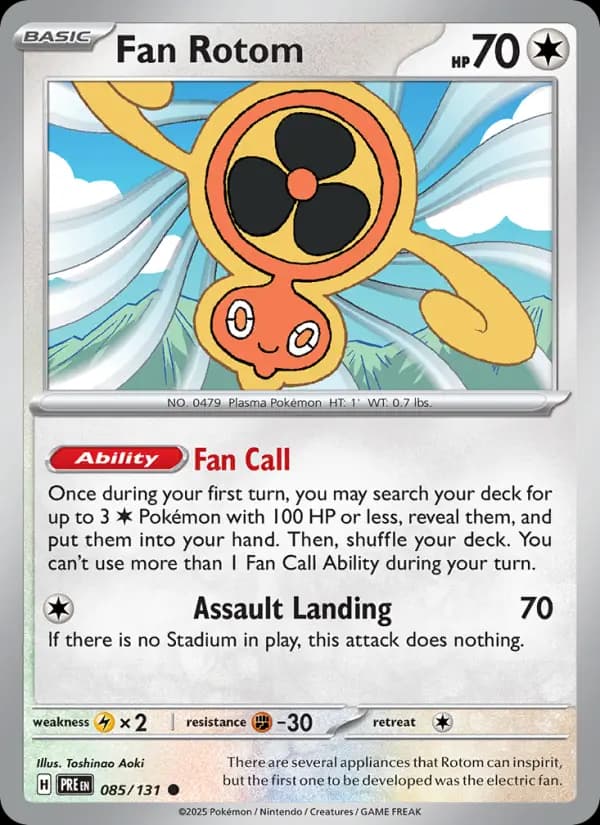 Fan Rotom #085 — Prismatic Evolutions