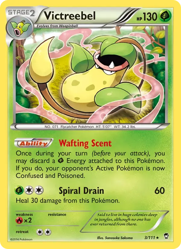 Victreebel #3 — Furious Fists