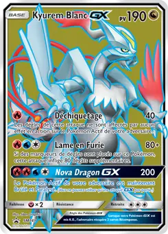 Carte Pokémon Kyurem Blanc GX #SM141 — Promos Soleil et Lune