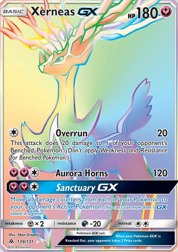 Xerneas GX #139 — Forbidden Light