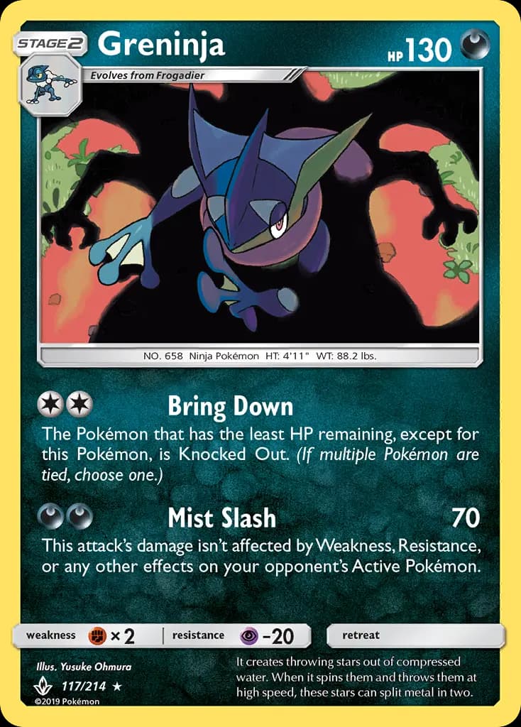 Greninja #117 — Unbroken Bonds