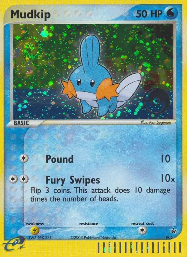 Mudkip #5 — Nintendo Black Star Promos