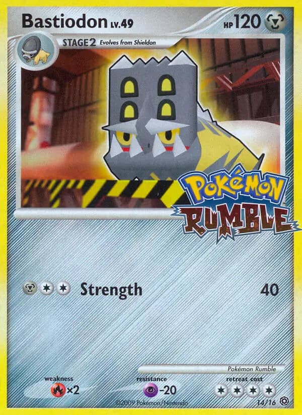 Bastiodon #14 — Pokémon Rumble