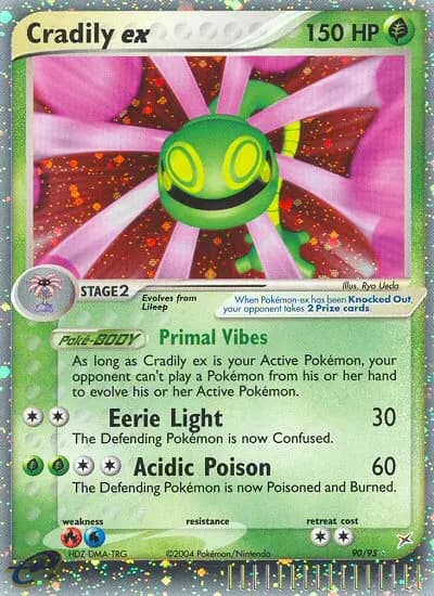 Cradily ex #90 — Team Magma vs Team Aqua