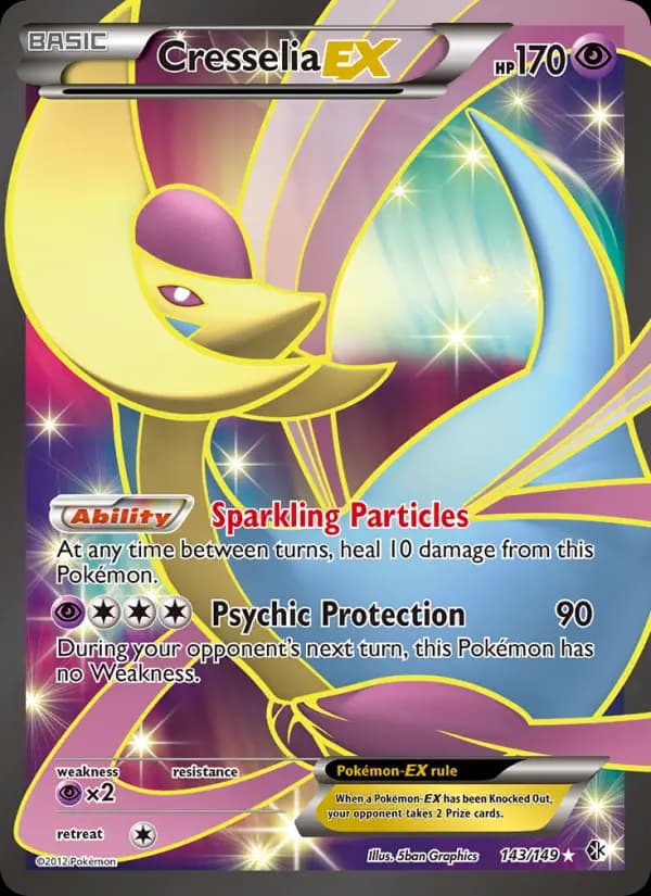 Cresselia-EX #143 — Boundaries Crossed