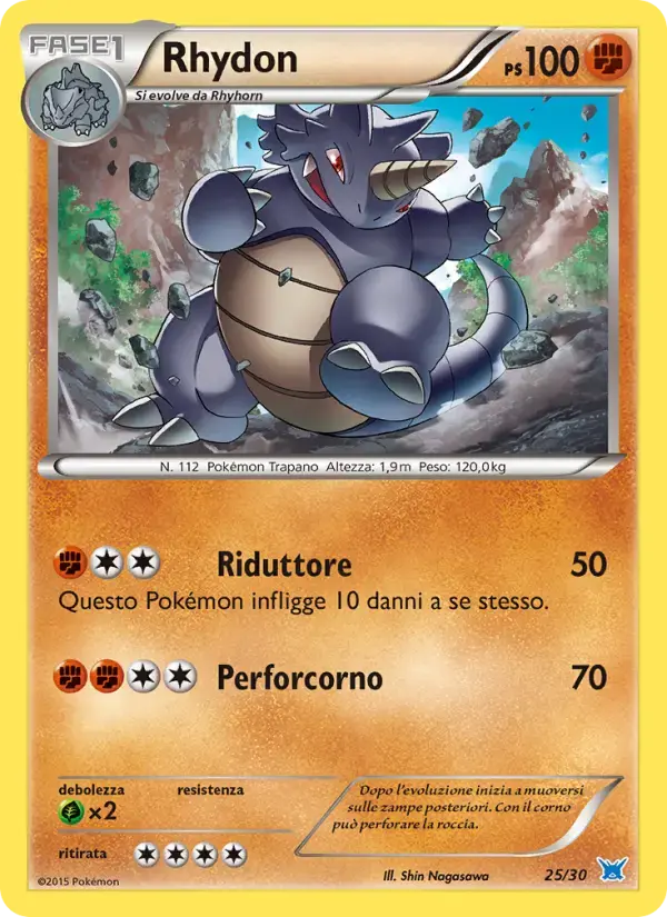 Rhydon #25 — XY Trainer Kit (Latios)