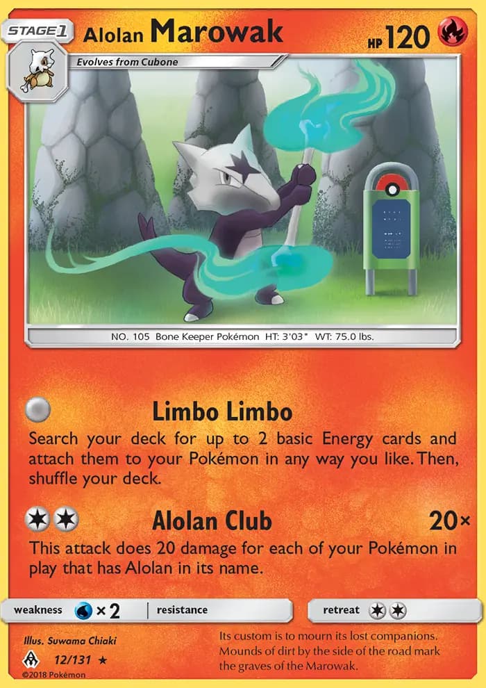 Alolan Marowak #12 — Forbidden Light