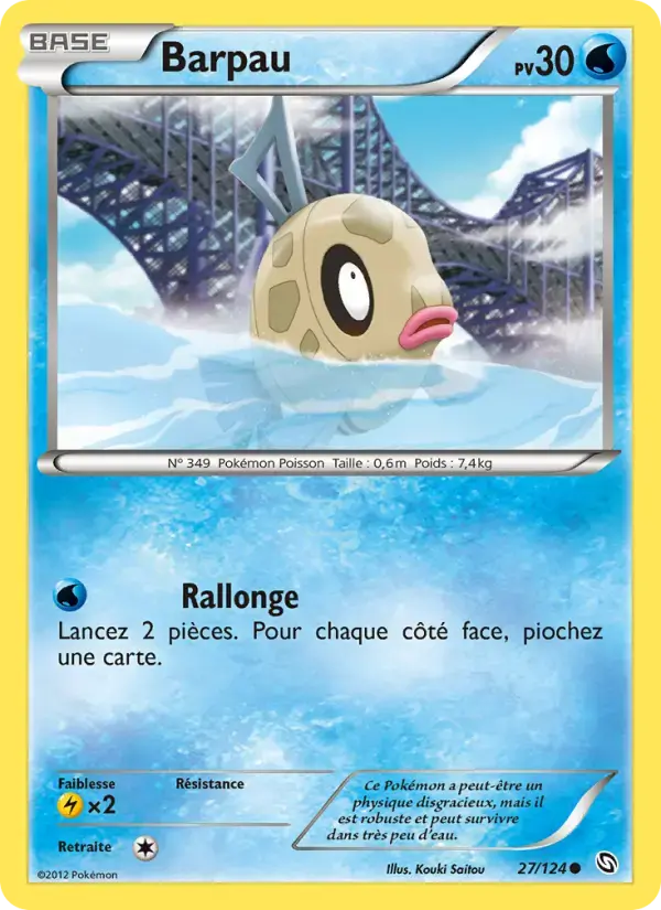 Carte Pokémon Barpau #27 — Dragons Exaltés