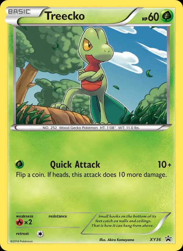Treecko #XY36 — XY Promos