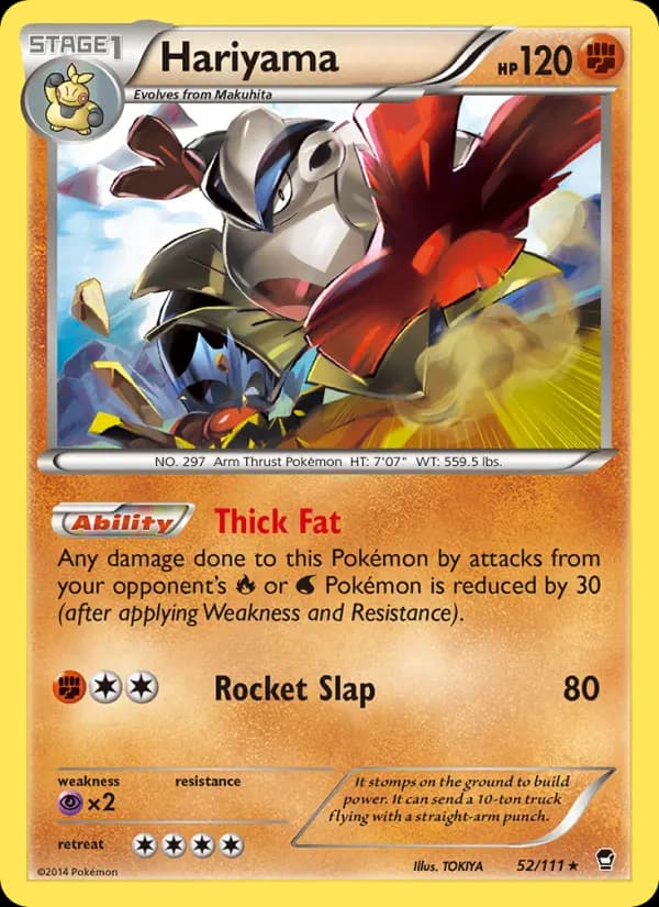 Hariyama #52 — Furious Fists