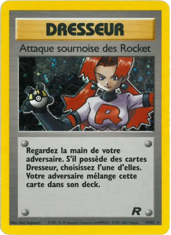 Carte Pokémon Attaque sournoise des Rocket #16 — Team Rocket
