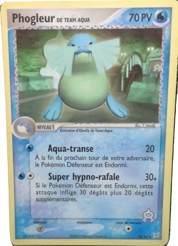 Carte Pokémon Phogleur de Team Aqua #16 — Team Magma vs Team Aqua