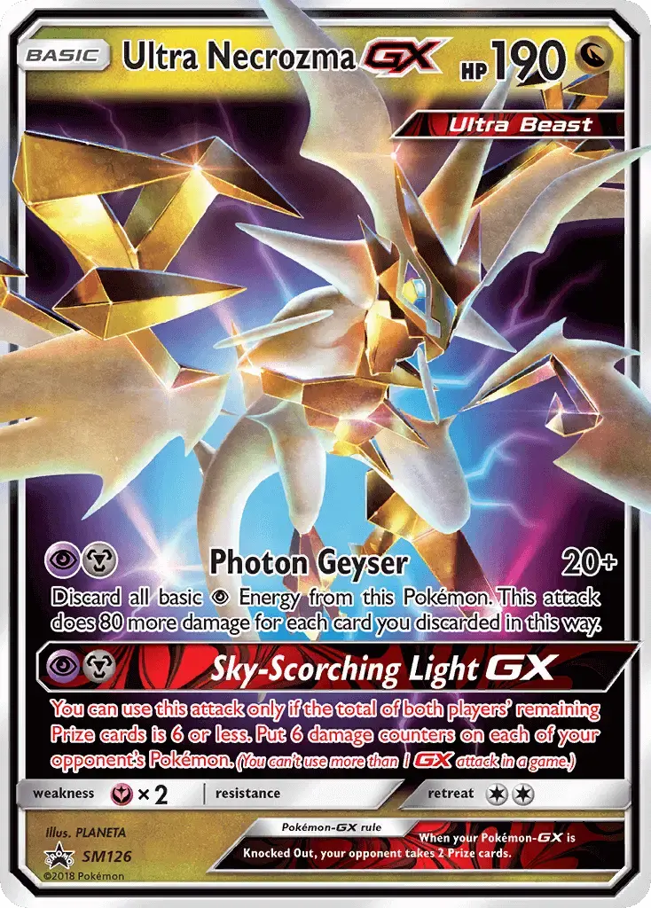 Ultra Necrozma GX #SM126 — Sun & Moon Promos