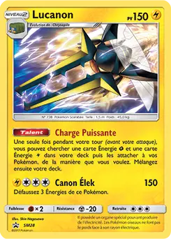 Carte Pokémon Lucanon #SM28 — Promos Soleil et Lune