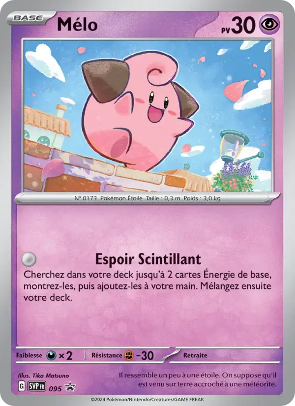 Carte Pokémon Mélo #095 — Promos Écarlate et Violet