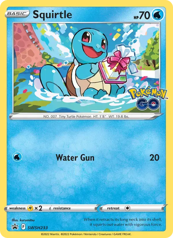 Squirtle #SWSH233 — Sword & Shield Promos