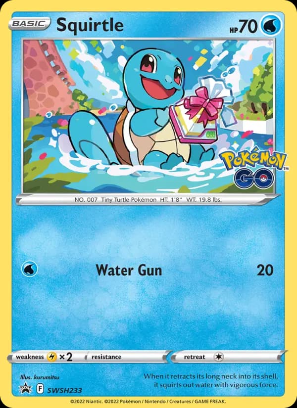 Squirtle #SWSH233 — Sword & Shield Promos
