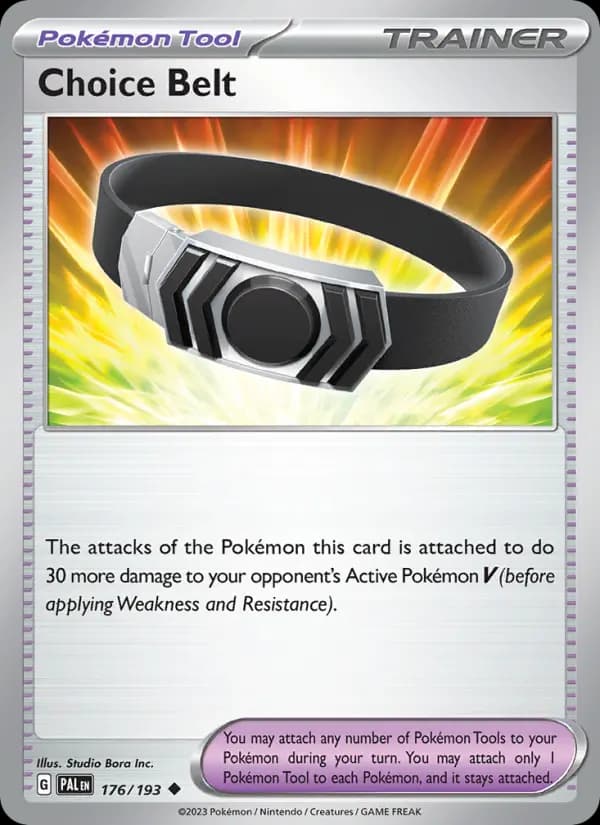 Choice Belt #176 — Paldea Evolved