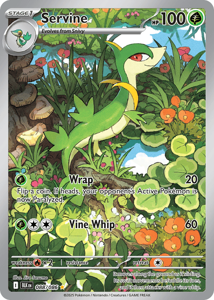 Carte Pokémon Lianaja #088 — Foudre Noire