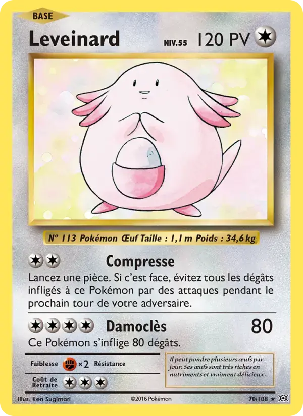 Carte Pokémon Leveinard #70 — Évolutions XY