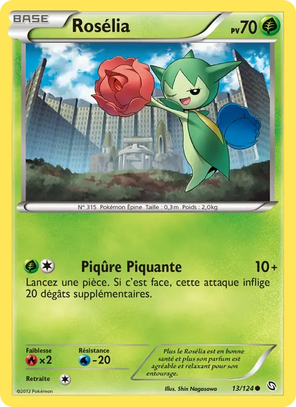 Carte Pokémon Rosélia #13 — Dragons Exaltés