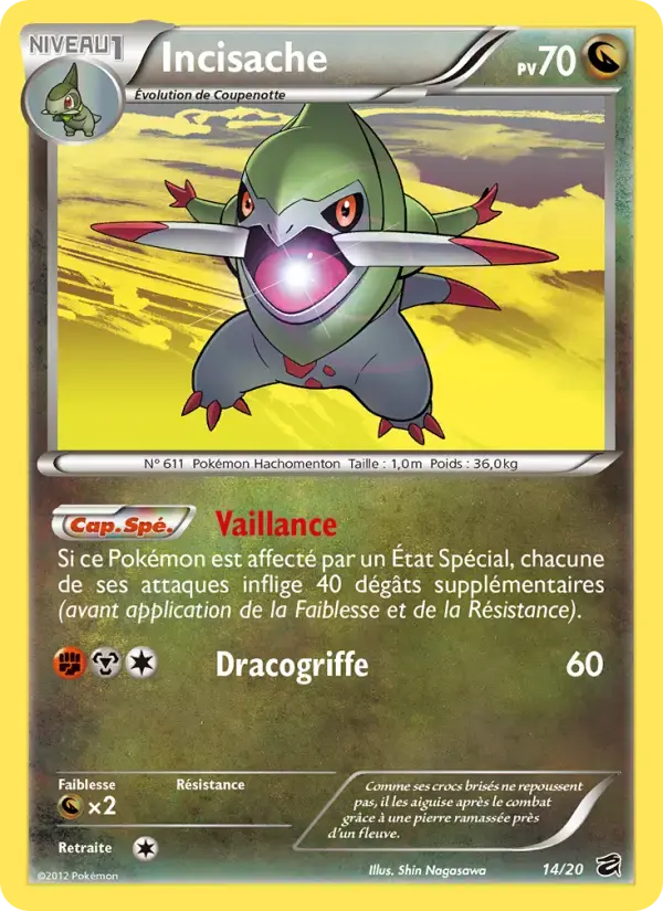 Carte Pokémon Incisache #14 — Coffre des Dragons