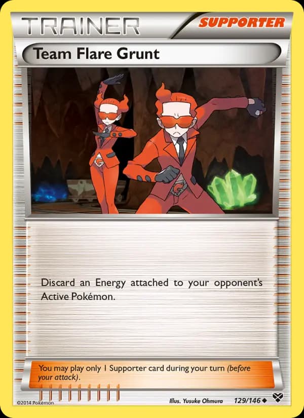 Team Flare Grunt #129 — XY