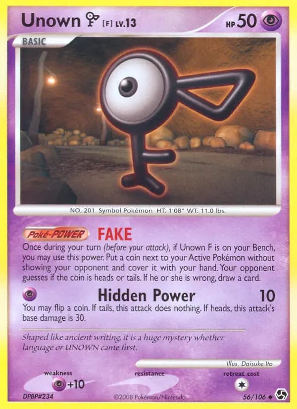 Unown F #56 — Great Encounters