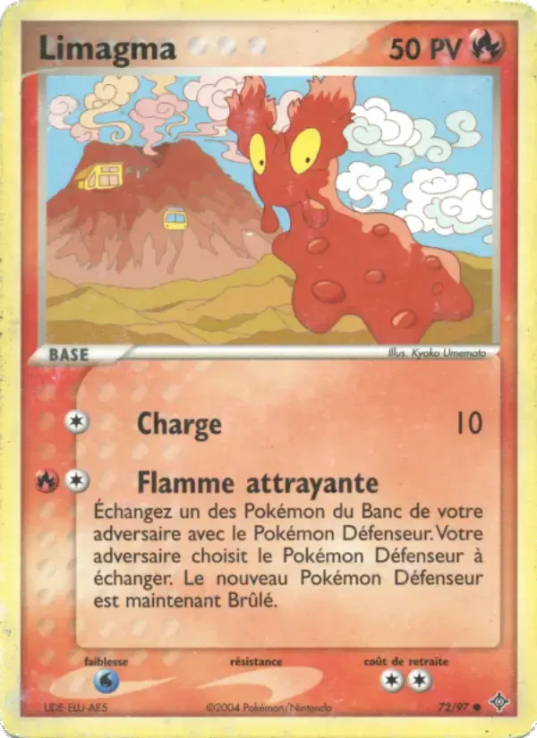 Carte Pokémon Limagma #72 — Dragon