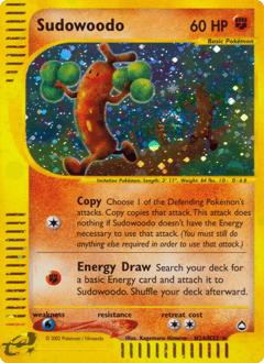 Sudowoodo #H24 — Aquapolis