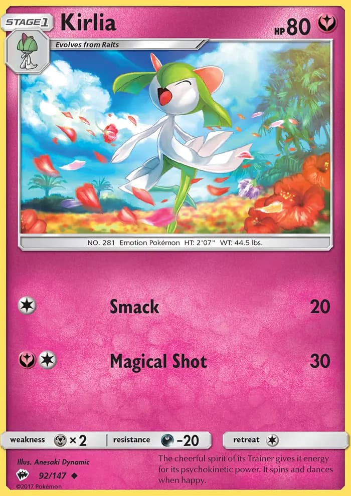 Kirlia #92 — Burning Shadows