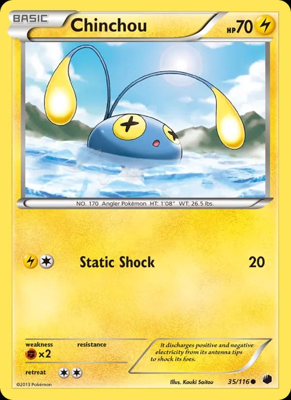 Chinchou #35 — Plasma Freeze