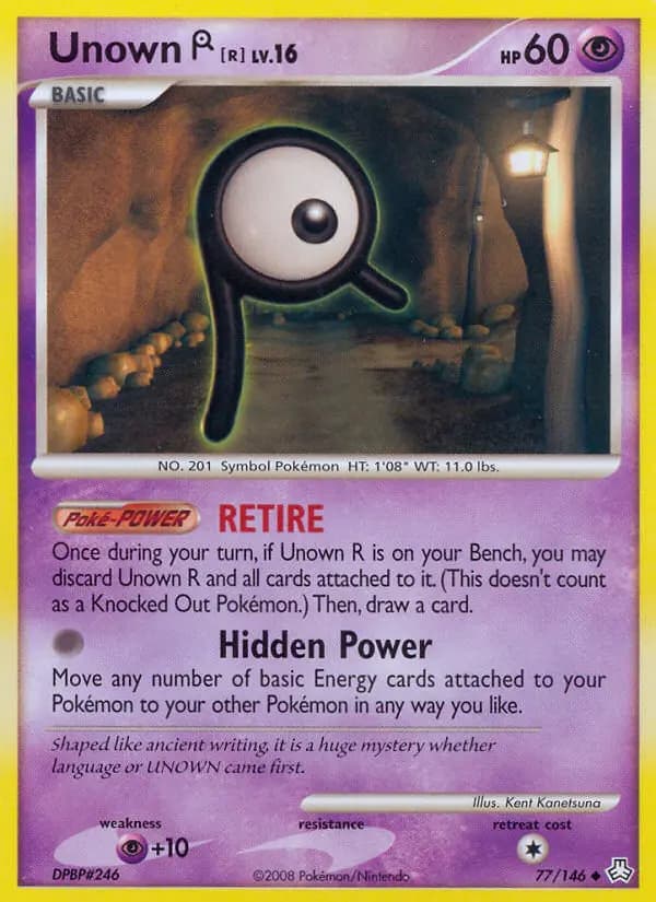 Unown R #77 — Legends Awakened