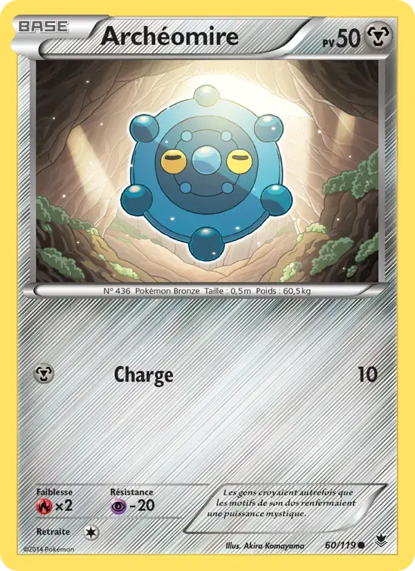 Carte Pokémon Archéomire #60 — Vigueur Spectrale