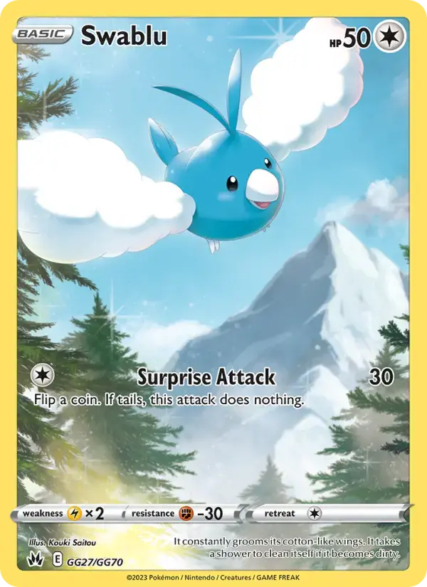 Swablu #GG27 — Crown Zenith