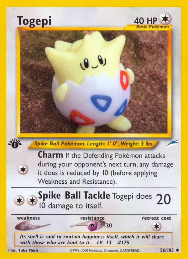 Togepi #56 — Neo Destiny