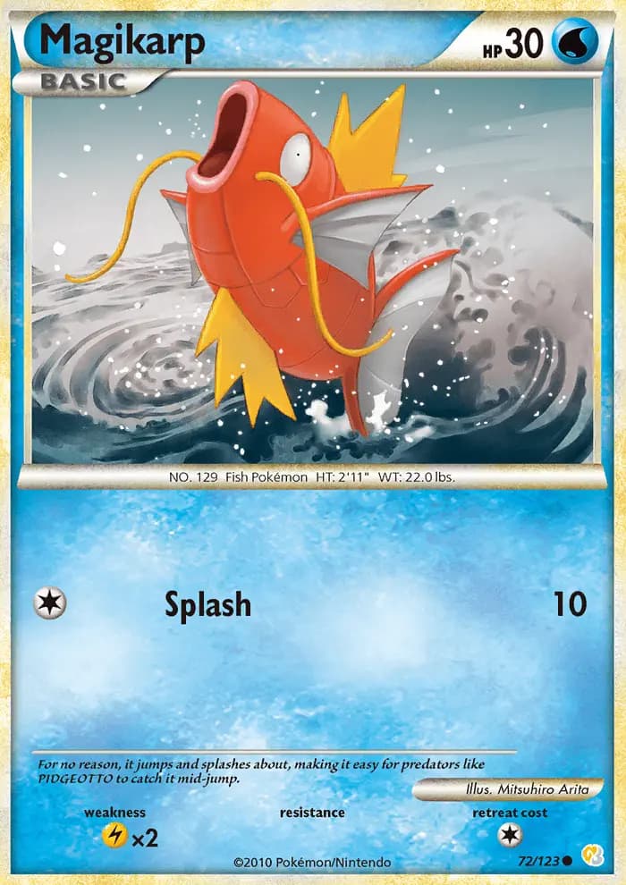 Magikarp #72 — HeartGold SoulSilver