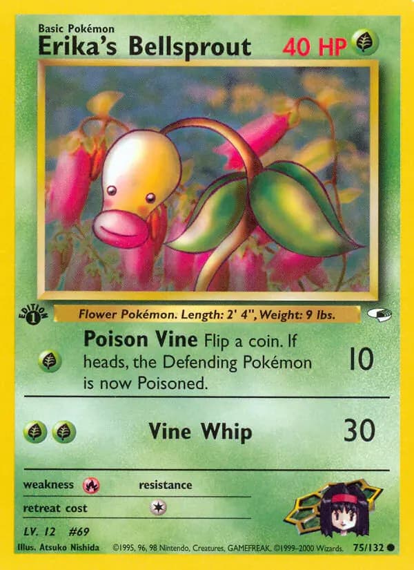 Erika's Bellsprout #75 — Gym Heroes
