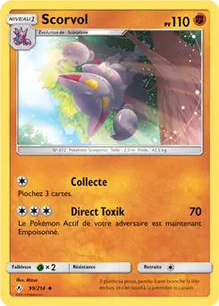 Carte Pokémon Scorvol #99 — Alliance Infaillible