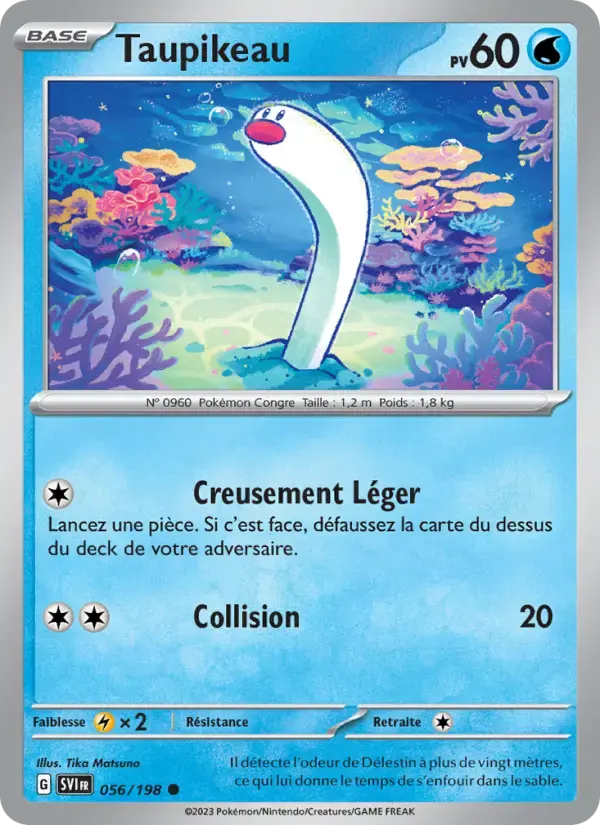 Carte Pokémon Taupikeau #056 — Écarlate et Violet