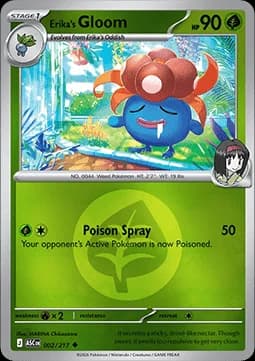 Erika's Gloom #002 Non Holo — Ascended Heroes