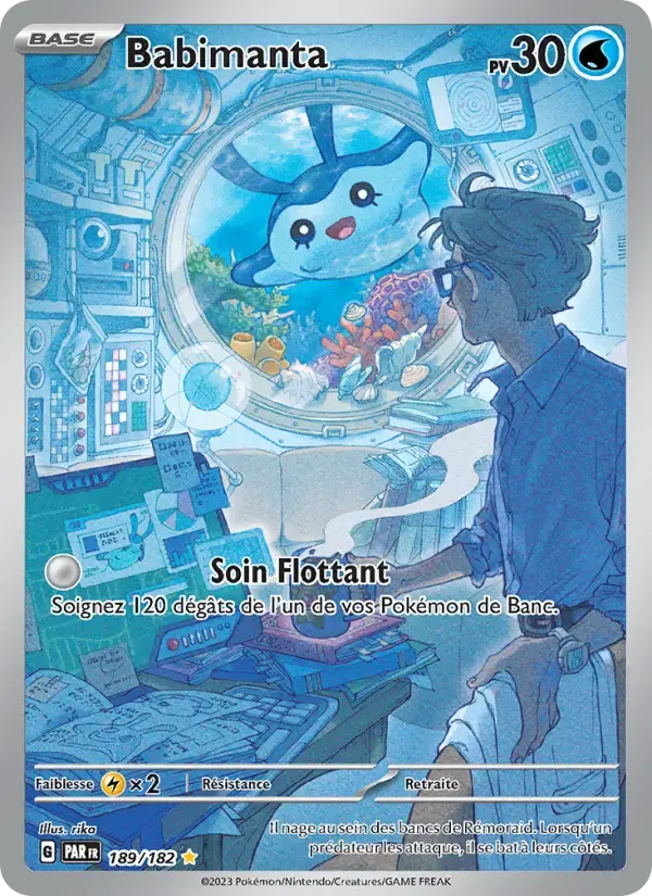 Carte Pokémon Babimanta #189 — Faille Paradoxe