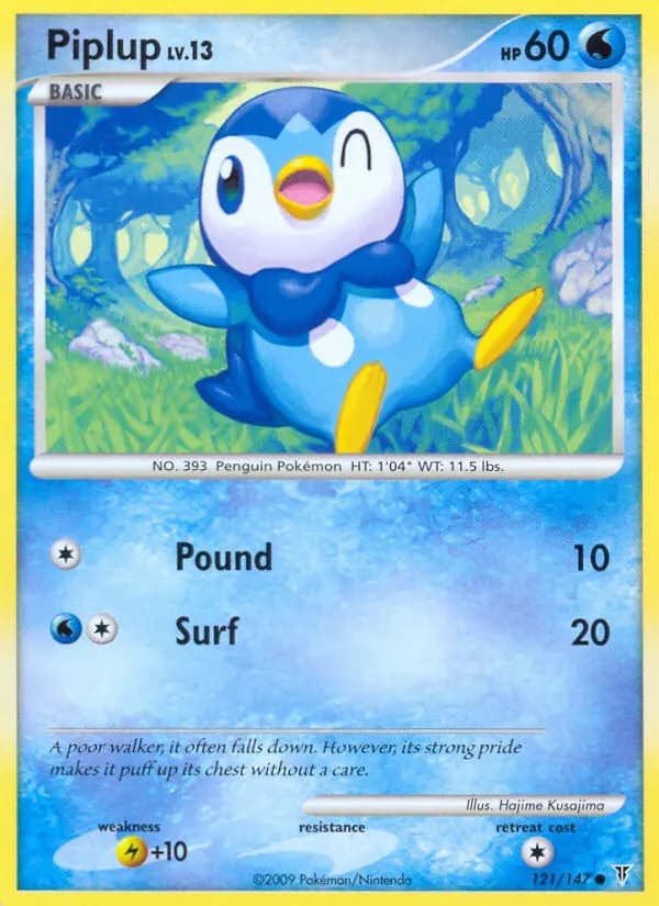 Piplup #121 — Supreme Victors