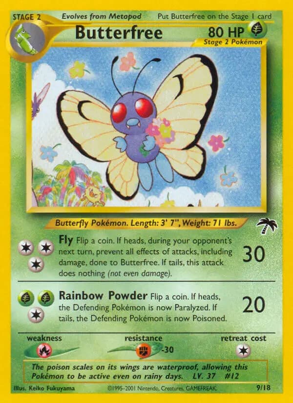 Butterfree #9 — Southern Islands